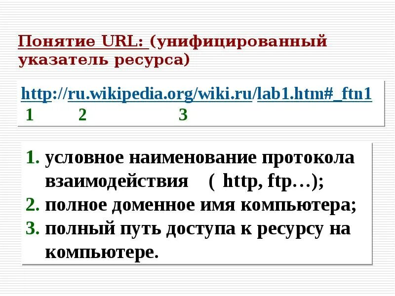 Что такое url какова его структура. Унифицированный указатель ресурса. Унифицированный указатель информационного ресурса. Унифицированный указатель ресурса пример. URL (унифицированный указатель ресурса) как выглядит.