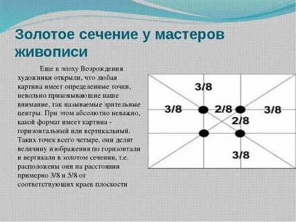Золотое сечение код