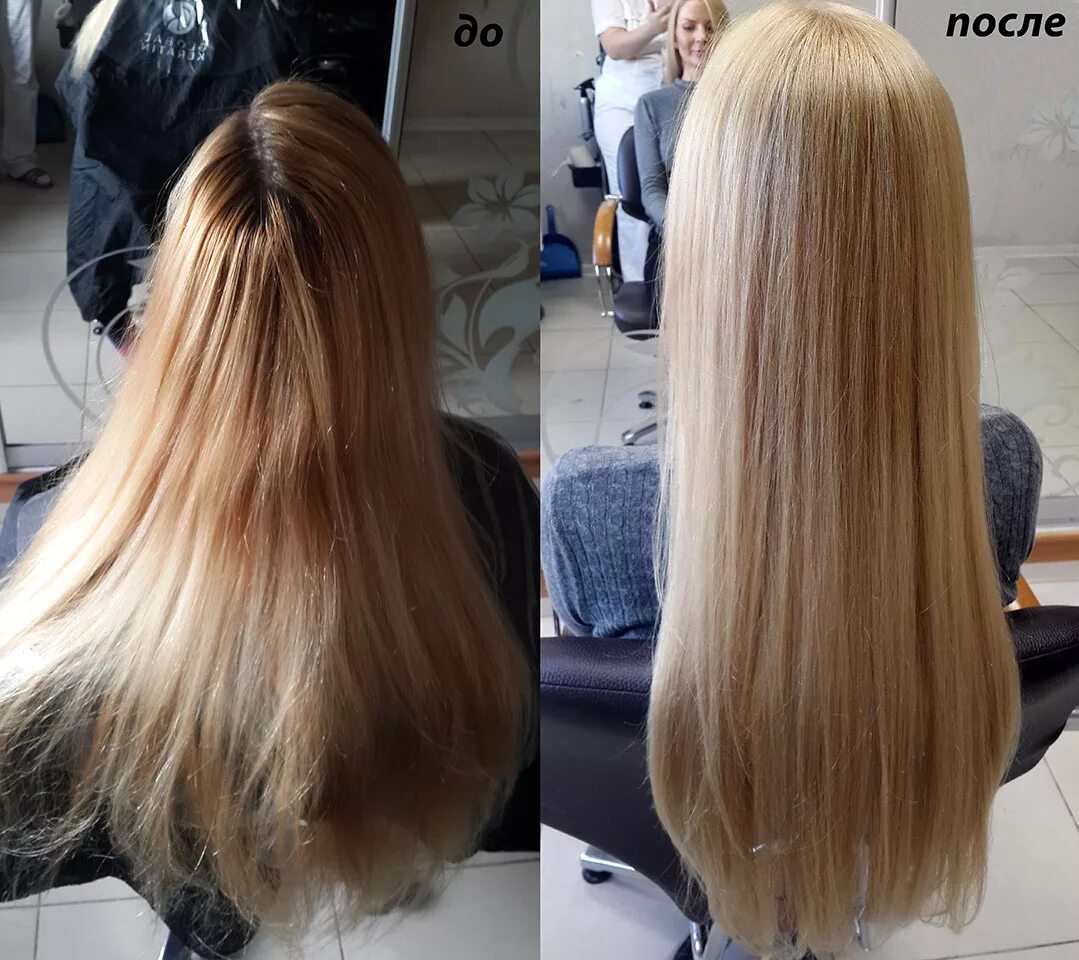 мелирование на желтые волосы