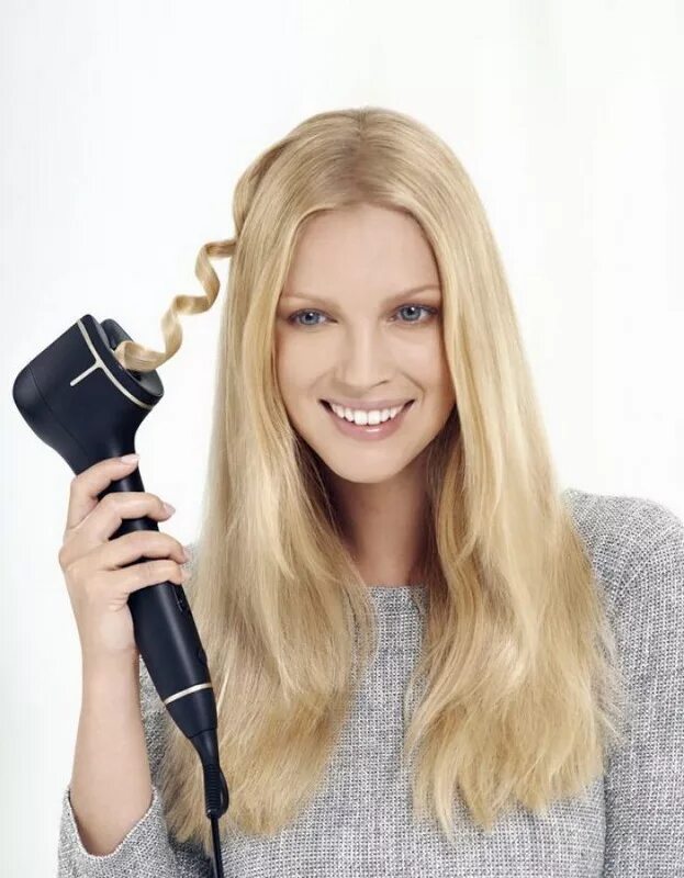 Как самой накрутить локоны. Philips PROCARE auto Curler hps940. Щипцы Philips hps940 PROCARE auto Curler. Стайлер Automatic hair Curler. Стайлер Филипс для завивки волос.