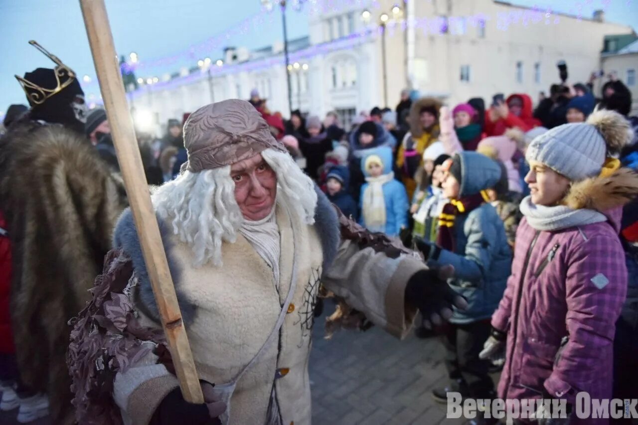 Дедушка морозам в Омске. В Омск приедет дед Мороз. Зимний Любинский. Открытие фестиваля «зимний Любинский». Омский главный сайт