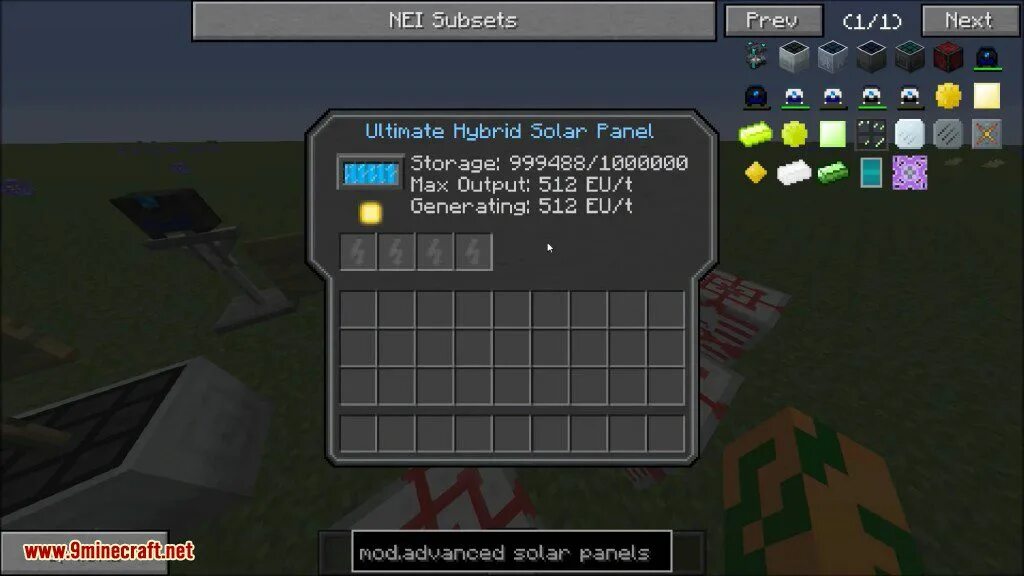 Advanced solars 1.7 10