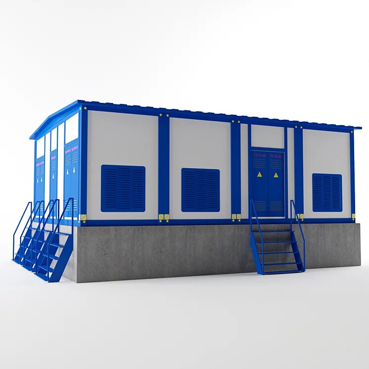Модель подстанции. Трансформаторная подстанция revit. 2бктп 3d модель pln, pla. блочная комплектная трансформаторная подстанция модель ревит. трансформаторная подстанция 3д модель.