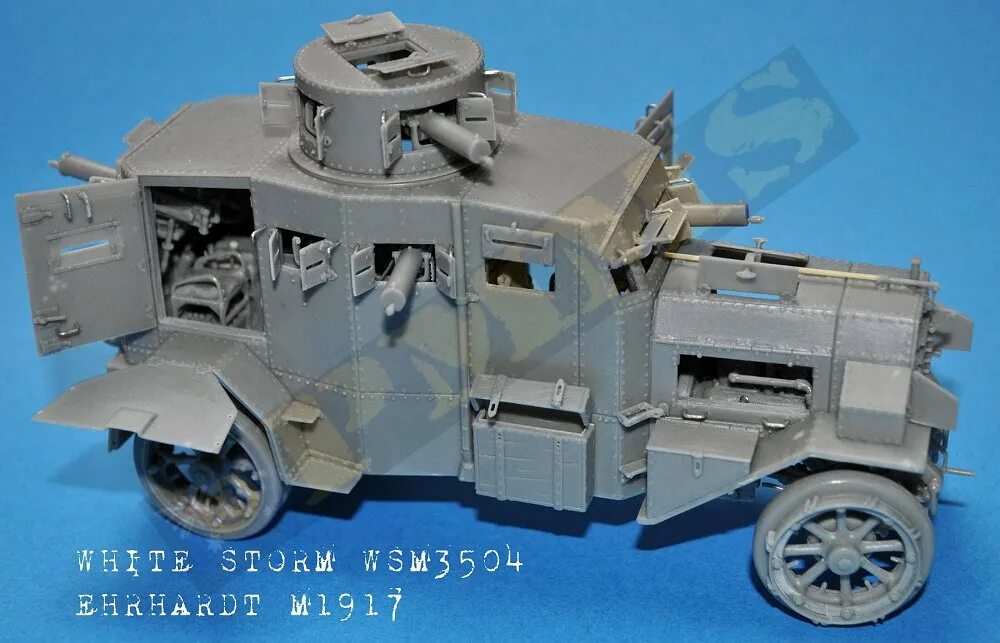 Ehrhardt e/v-4 m.1917. Ehrhardt e-v/4 1/35. Бронеавтомобиль Ehrhardt e-v/4.