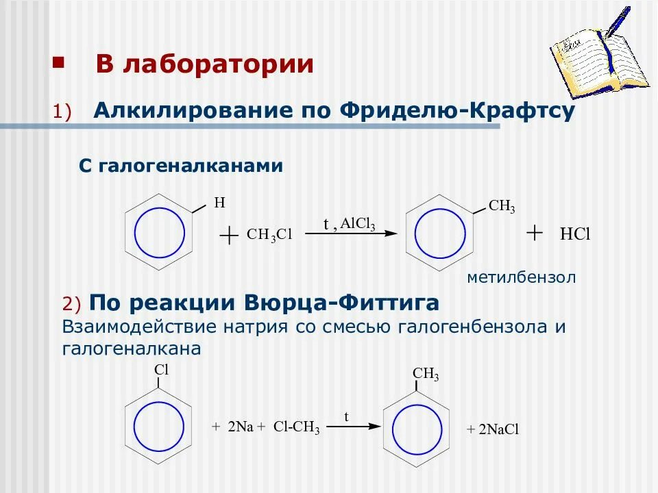 Алкилирование галогенбензола. Механизм алкилирования бензола по Фриделю Крафтсу. Алкилирование по Фриделю-Крафтсу толуола. Арены реакция Фриделя Крафтса. Гомологи бензола реакции