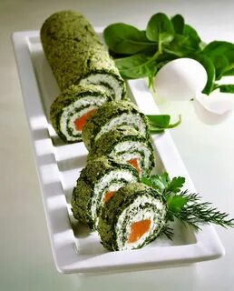 Рецепт рулета с овощами