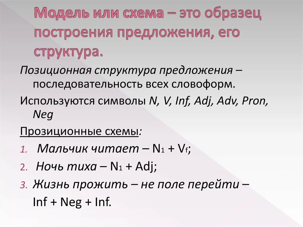 Определите модель предложения. Структурная схема предложения. Структурная модель предложения. Минимальные структурные схемы предложений. Структурная схема предложения примеры.