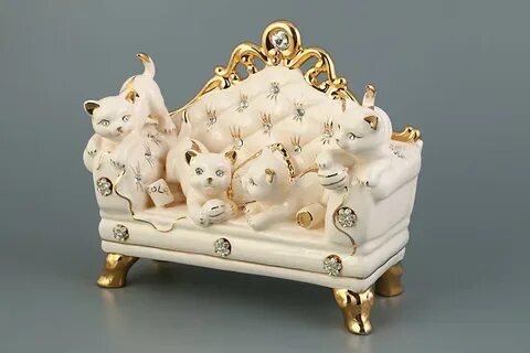 Фарфоровые котики