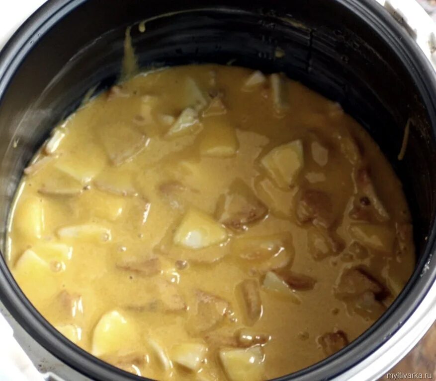 яблоки рецепты приготовления в мультиварке