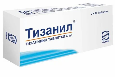 Тизанидин инструкция по применению таблетки 4мг