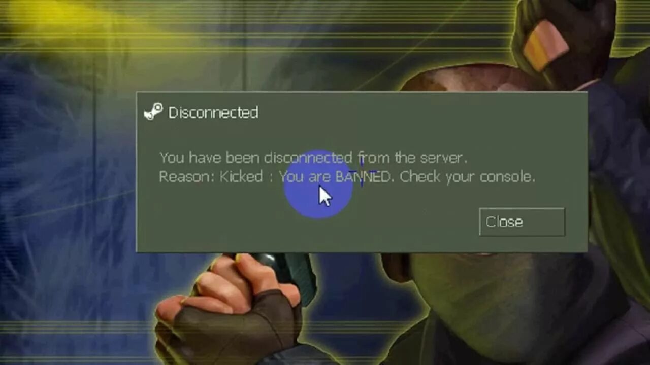 Disconnect reason. ВАК стим КС 1.6. Скрин БАНА В КС 1.6. Контр бан бан. Бан ксс.