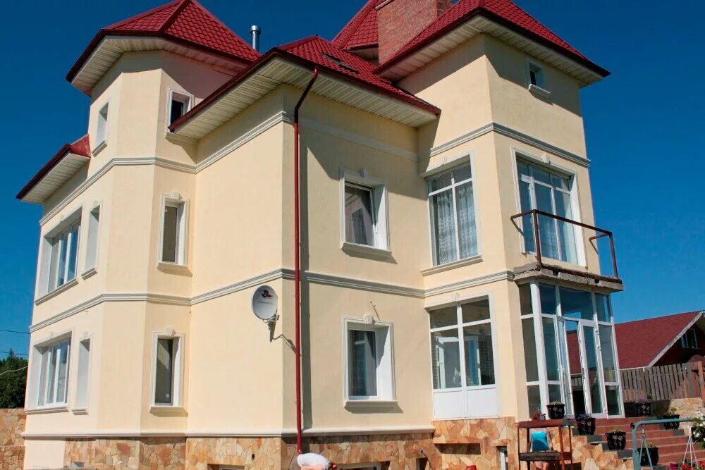 Grand line фасадная панель крымский сланец. фасад крымский сланец янтарный. боссажи для фасада прямые. архитек фасадный декор. 1.