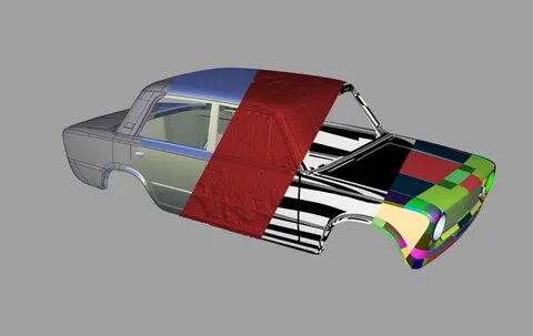 Горизонтальная поверхность автомобиля
