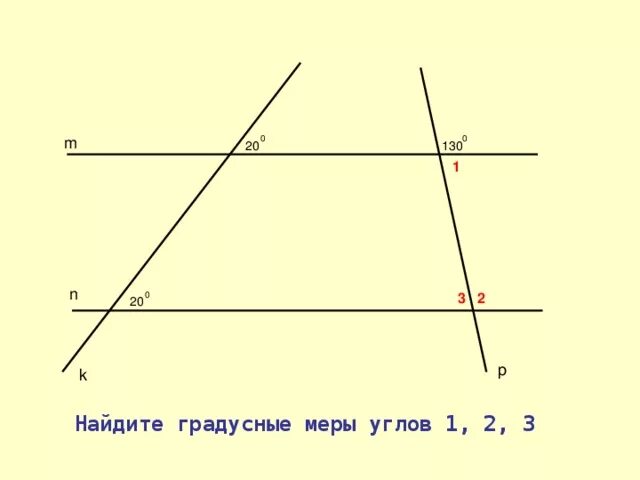 Параллельно б найти угол 1. Свойства параллельных прямых найдите градусные меры углов 1 2 3. найдите градусные меры углов 1 и 2. дано а параллельно б найдите градусные меры углов 1.2.3. найдите градусную меру угла m.