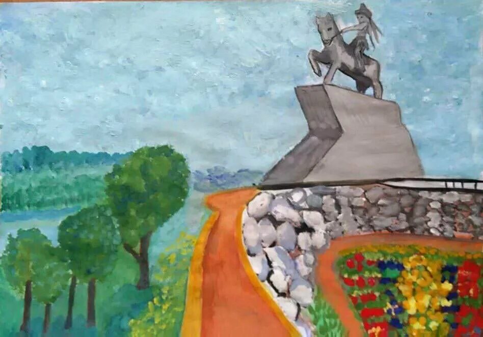 планета с деревьями. болото рисунок. пейзаж рисунок. рисунки памятники природы. уникальные памятники природы.