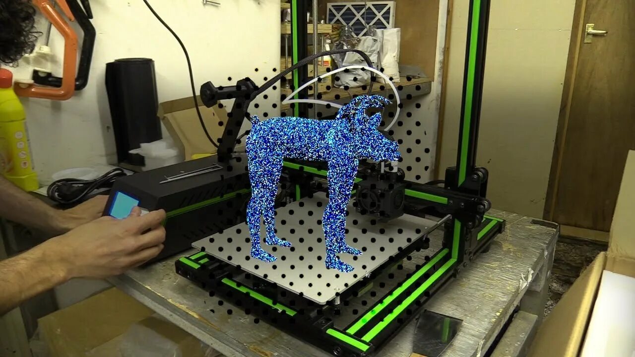 3d печать текста