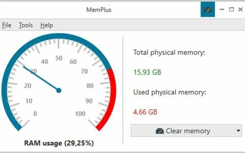 Clean ram memory