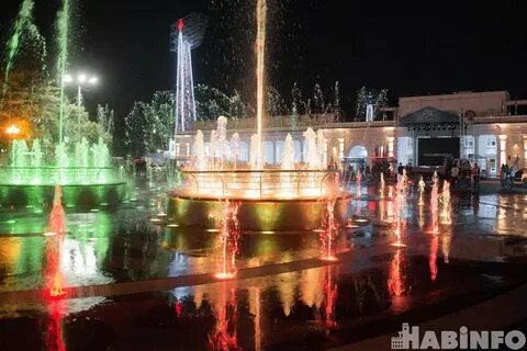 Открытие фонтанов в хабаровске