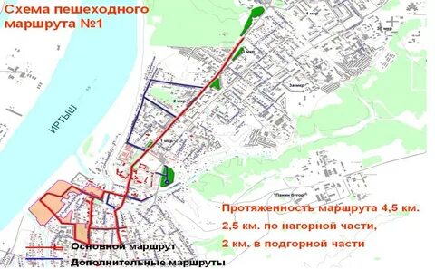 Карта маршрутов тюмень