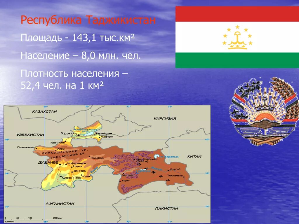 Таджикистан особенности страны. Республика Таджикистан территория. Территория Таджикистана с населением. Таджикистан площадь территории. Республика Таджикистан презентация.