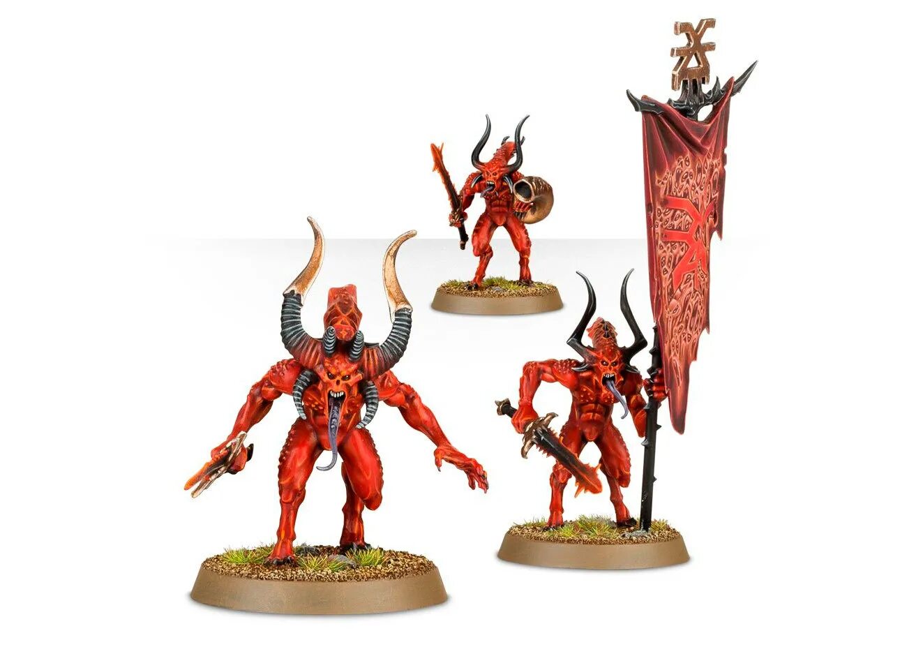 Php daemons. Кровопускатели вархаммер 40000. bloodletter вархаммер. khorne bloodletters. daemons of khorne bloodletters.