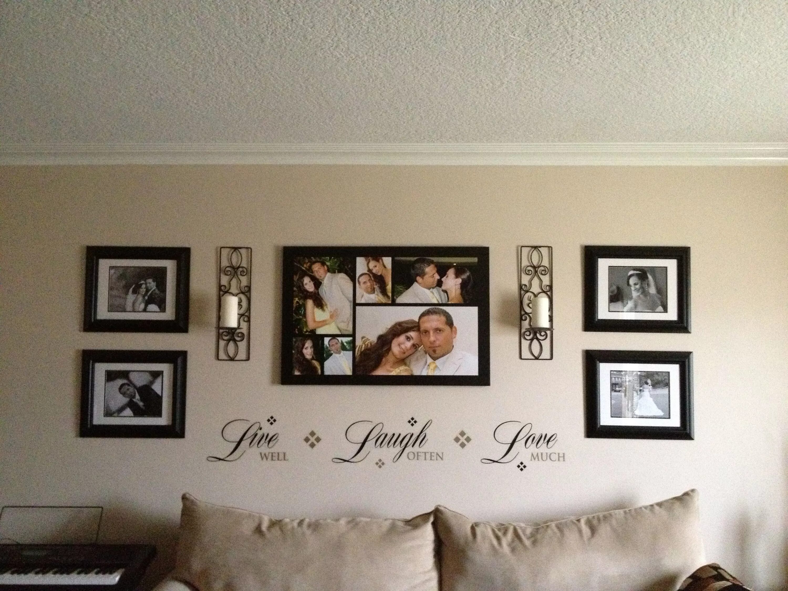 Pin en For the Home Decorar paredes con fotos, Decoración de unas, Paredes con f