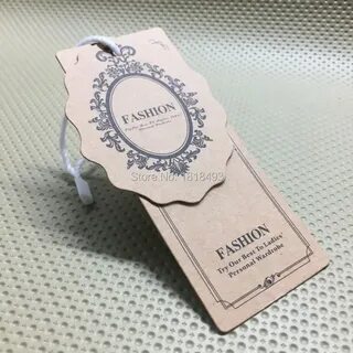Картонные этикетки