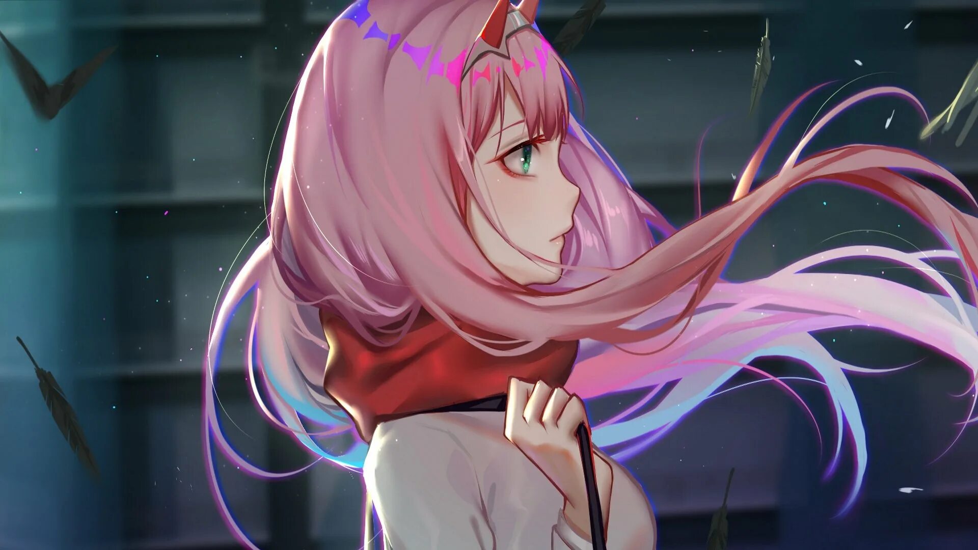 Зеро zero. Zero two франкс. 02 неон zero two.