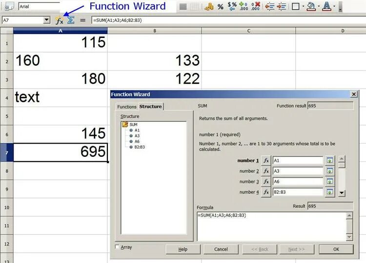Функция calc. Function wizard. окна sum. code wizard функции. calc function.