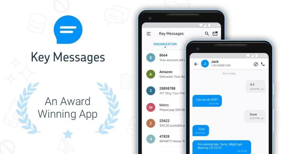 Create message app. Key message. ключ месседж.