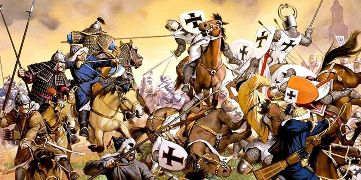 Крестовый поход против финнов. Битва при Легнице 1241 г.. Битва при Легнице 1241 г. фото. Батый монгольский военачальник. Монголы против крестоносцев.