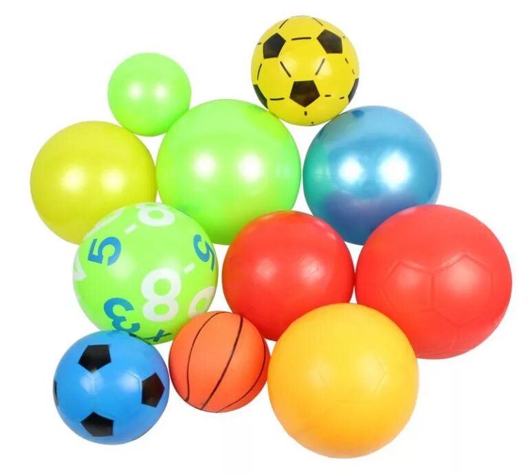 мячики много. маленький мячик. разноцветные мячики. разные мячи. экватор.
