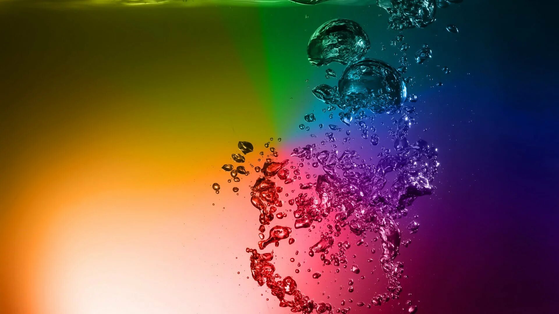 Обои на главную на телефон. Цветной в воде. Разноцветная вода. Яркие обои на андроид. Вода фон.