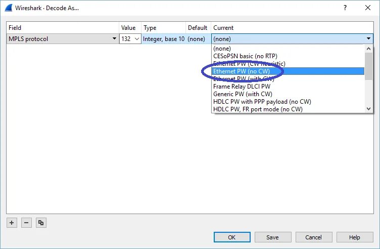 Failed to decode packet