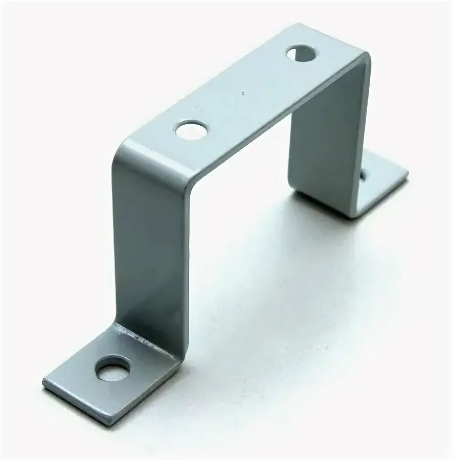 ручка-скоба рс80 (серебро). скоба 2х. скоба двухлапковая смд 50. скобка 50. монтажная скоба 50ц.