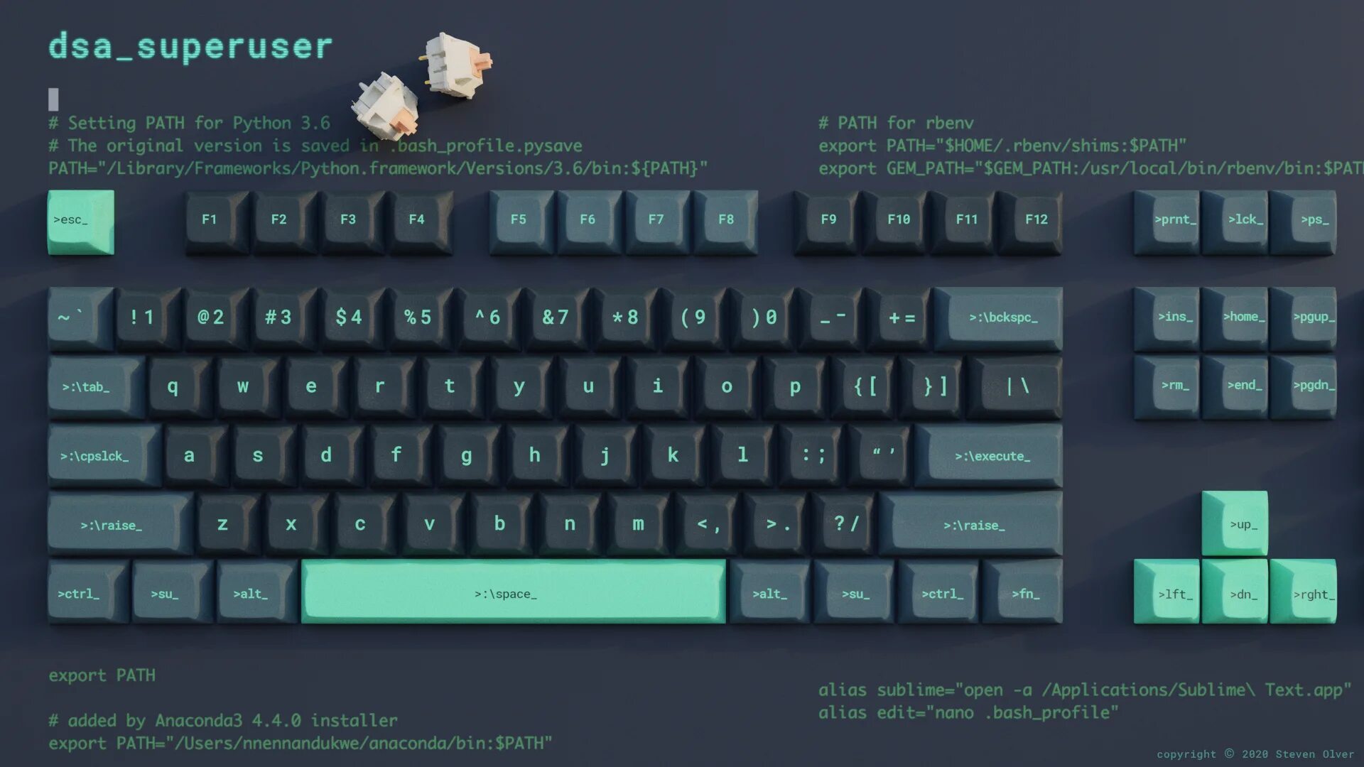 Keyboard commands
