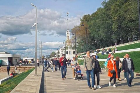 Парк речной вокзал фото