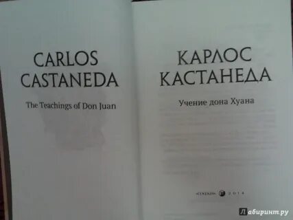 Книга карлос кастанеда учение