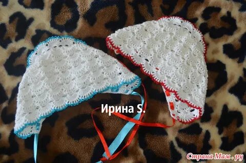 Связать чепчик женский крючком