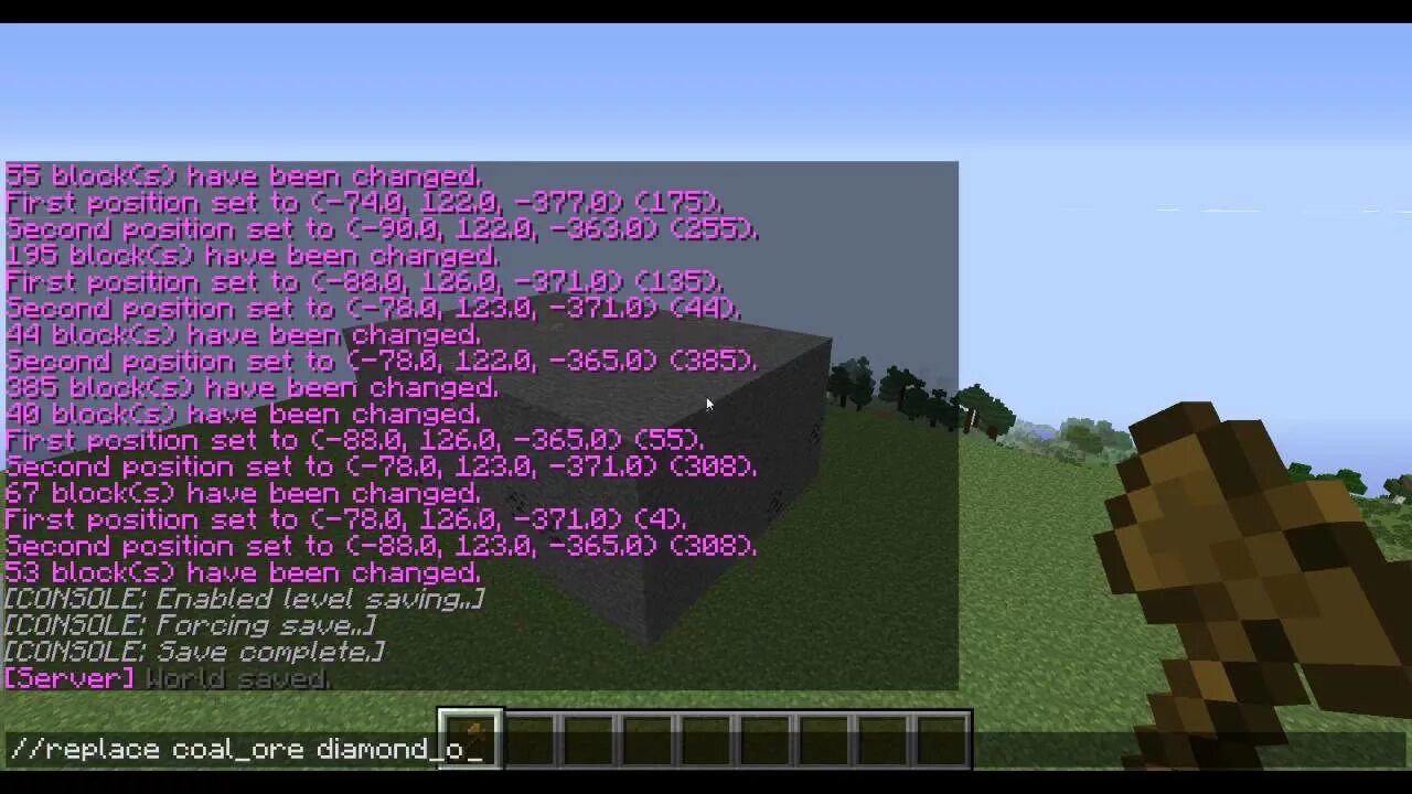Как изменить мир Minecraft в игре и на лету с WorldEdit