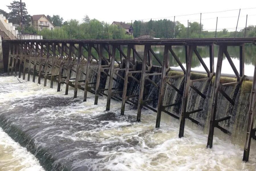 Уровень воды река цна. Плотина Тамбов Пригородный лес. Мост плотина в Тамбове. Тамбов Цна плотина. Дамба в Пригородном лесу Тамбов.