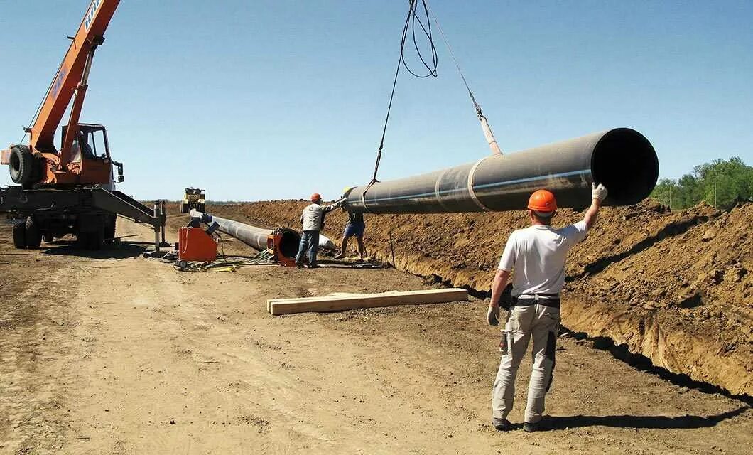 Работа газопроводе