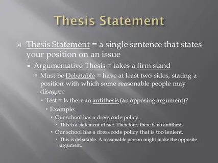 Thesis example