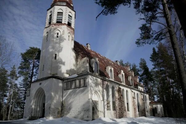 Погода в сортавале на 14 дней. Кирха Лумиваара Карелия. Лютеранская Церковь Лумиваара. Церковь Лумиваара Iowa. Шародом Лумиваара.