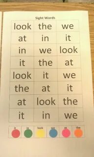 Look for words