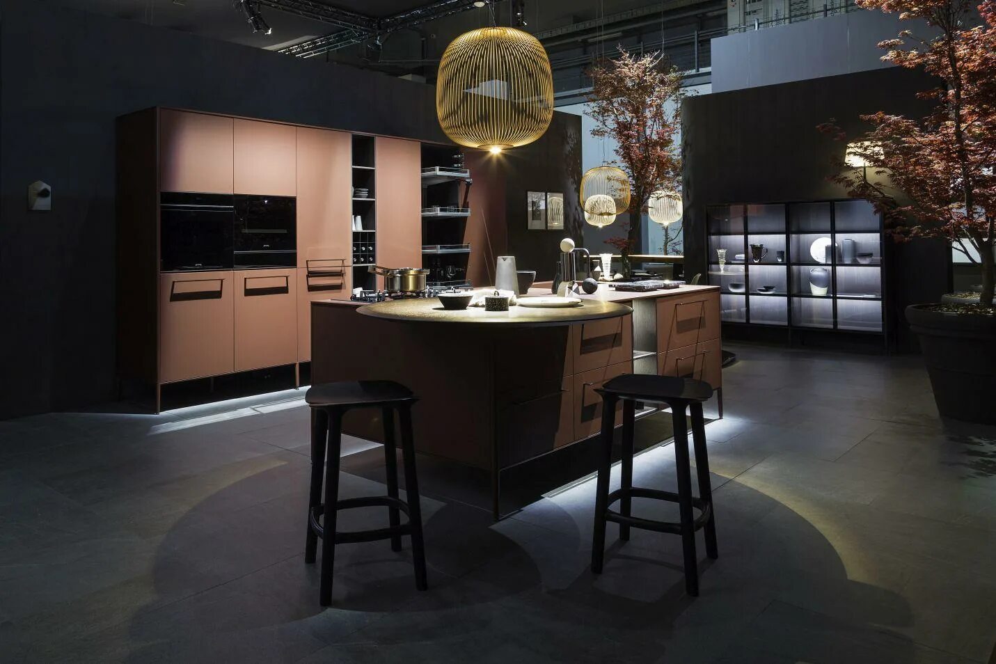 1 dine. Cesar кухни Unit. EUROCUCINA 2018. Мебельная выставка кухни в Милане 2021.