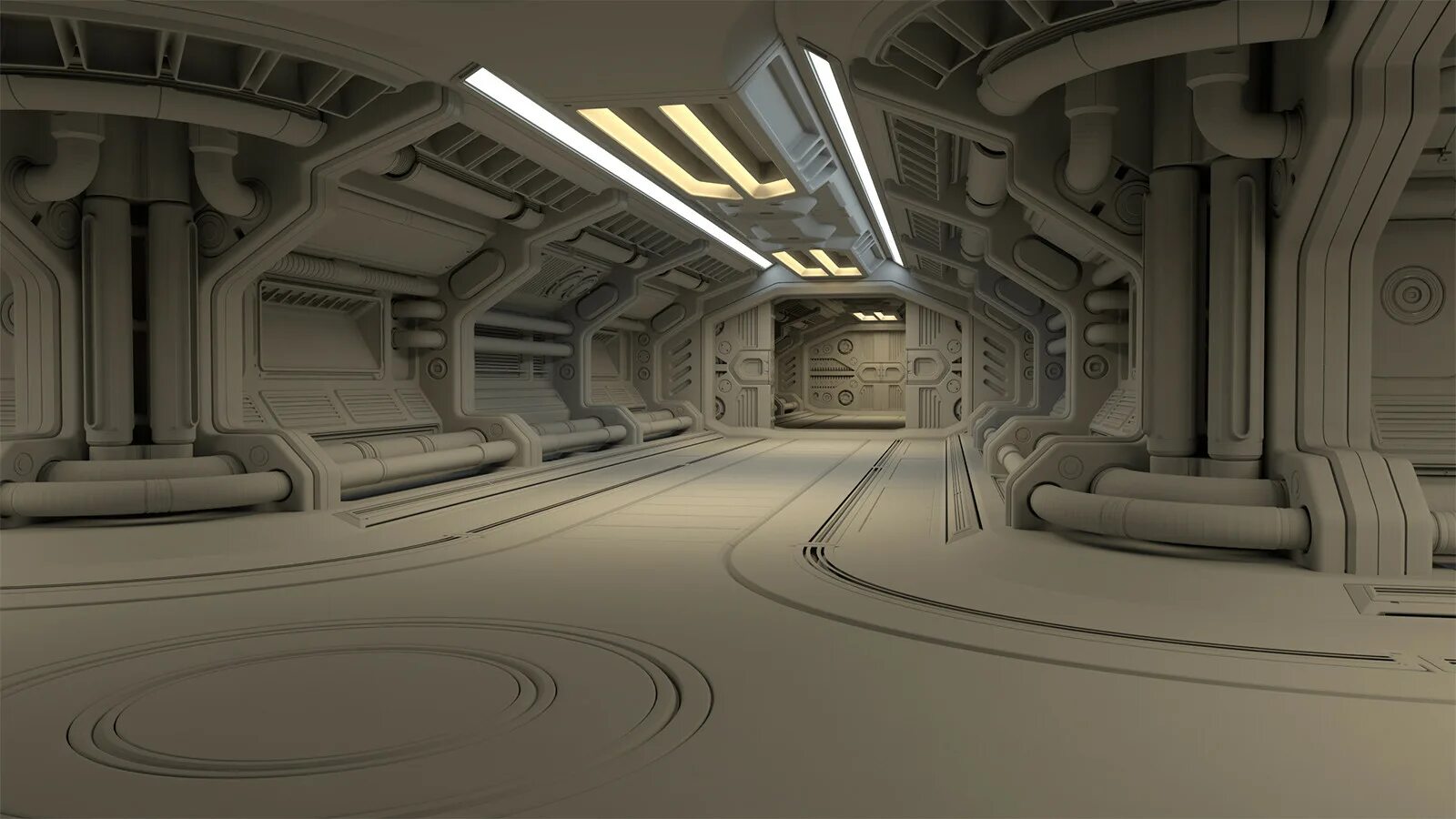 3d sci fi. Sci-Fi Modular Corridor. Sci Fi 3d Max. Sci Fi Corridor стены. Scifi City архитектура 3d model лазер.