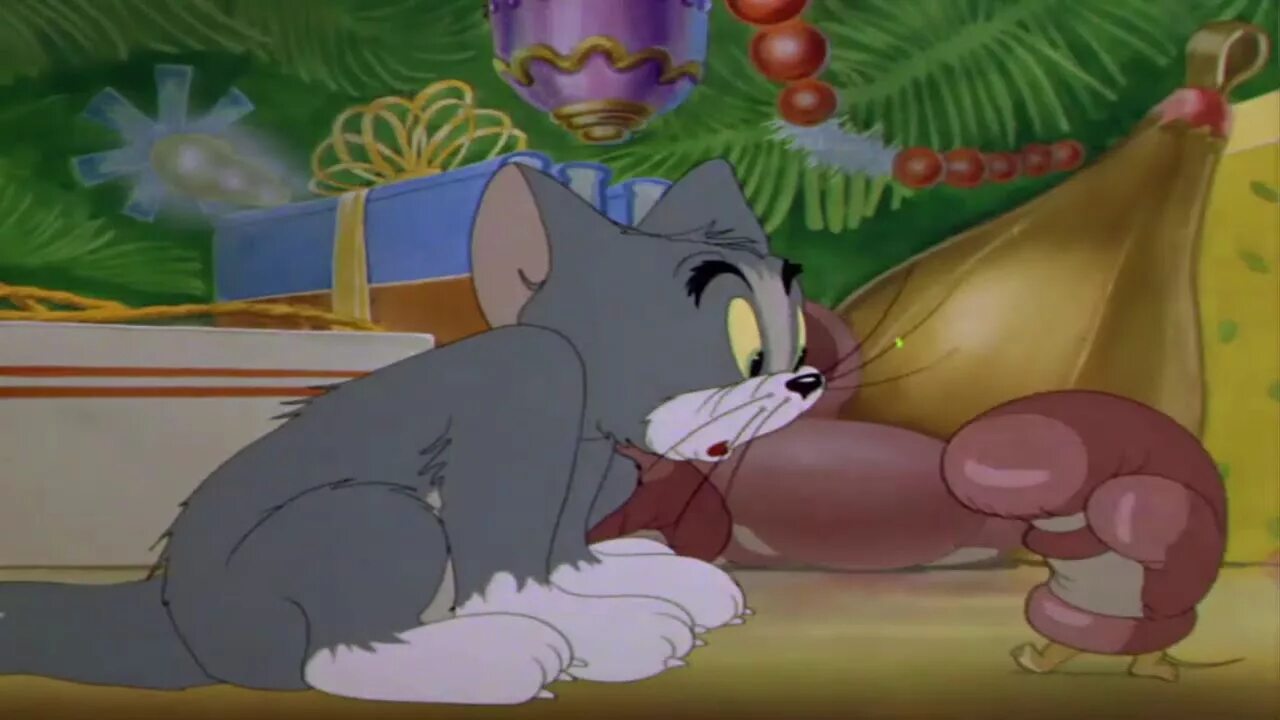 Том и джерри новогодние. Том и Джерри ночь перед Рождеством 1941. Tom and Jerry 82.