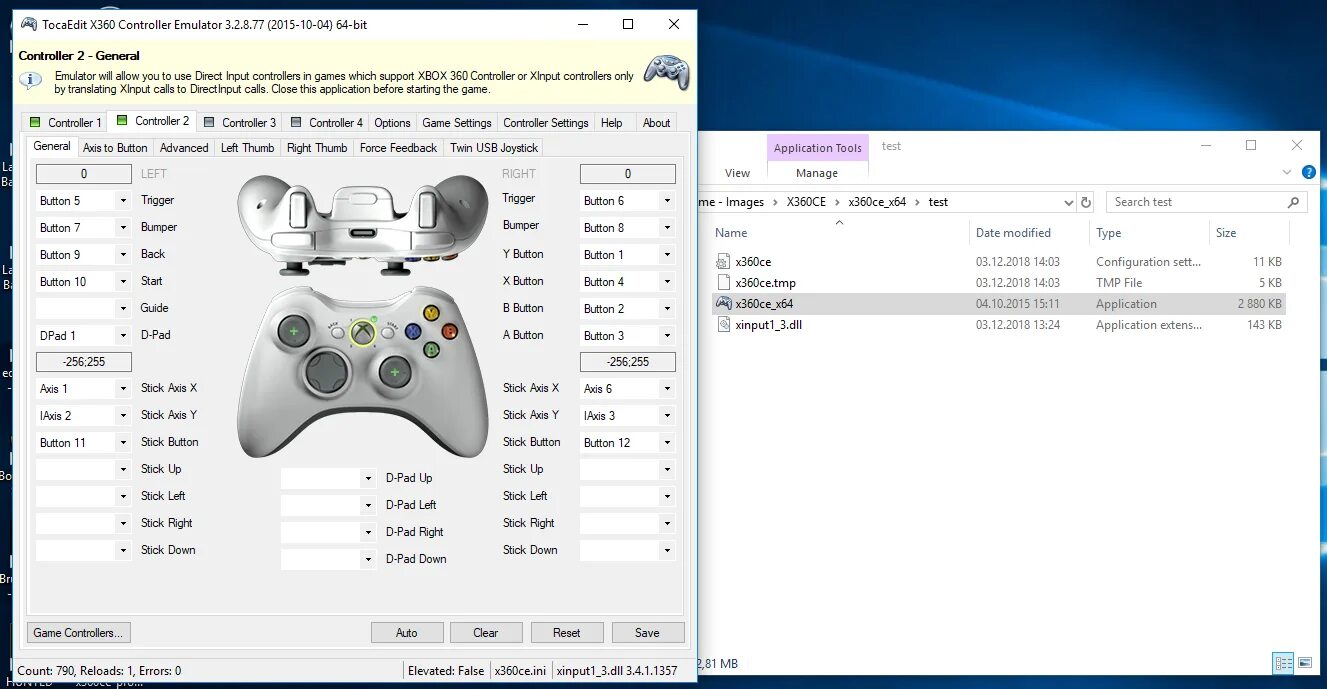 Настройка геймпада windows. X360ce • эмулятор контроллера Xbox 360. X360ce Dualshock 4. Xbox 360 Controller Emulator (x360ce) 3.2.9.82. Xbox 360 Controller (XINPUT Standard Gamepad).