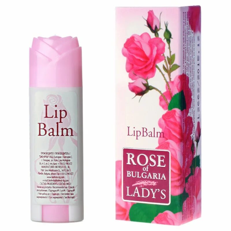 Lip Balm бальзам для губ of Bulgaria Lady's. Бальзам Rose of Bulgaria. Роуз оф Болгария бальзам для губ.